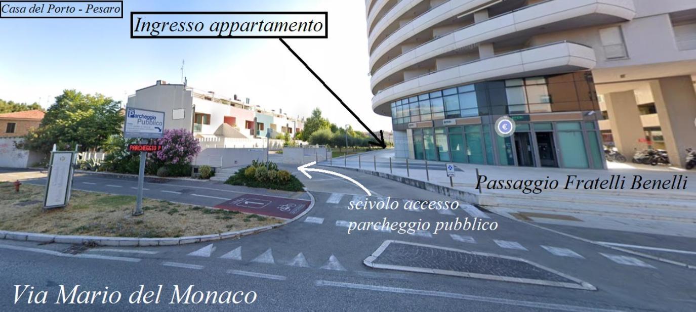 Casa Del Porto Apartamento Pesaro Exterior foto